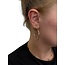 Oorringen 40 mm | Goudkleurig | Clipsluiting | Ronde Buis