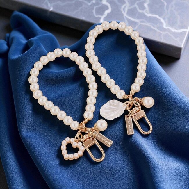 Tashanger - Parel Schelp | Kunststof/Bijoux