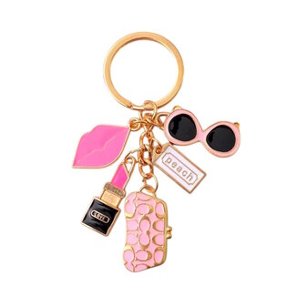 Fashion Favorite Sleutelhanger - Lips Roze