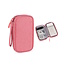 Travel Organizer - Roze | 19 x 11 x 3,5 cm | Nylon/Polyester