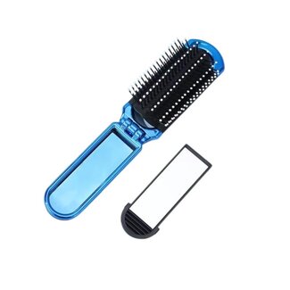 Fashion Favorite Opvouwbare Haarborstel - Blauw