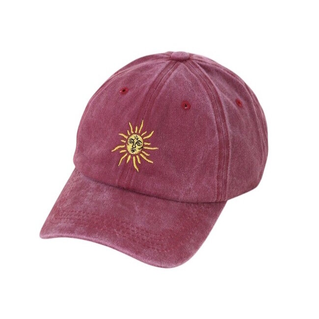 Pet - SUN Rood | Baseball Cap | Polyester | 56-59 cm