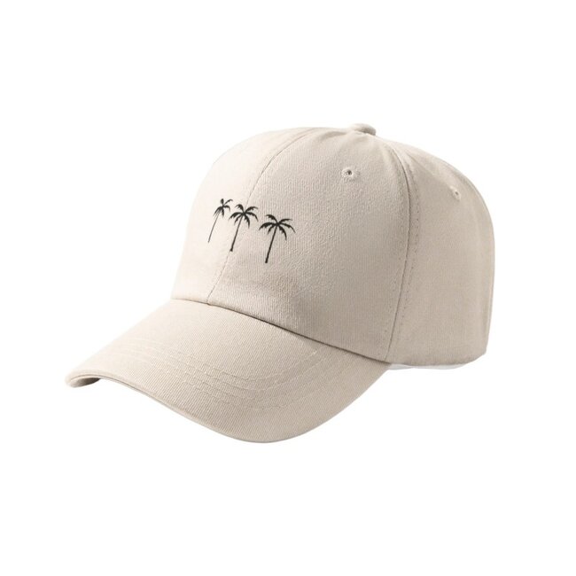Pet - PALM TREE Beige | Baseball Cap | Polyester | 56-59 cm