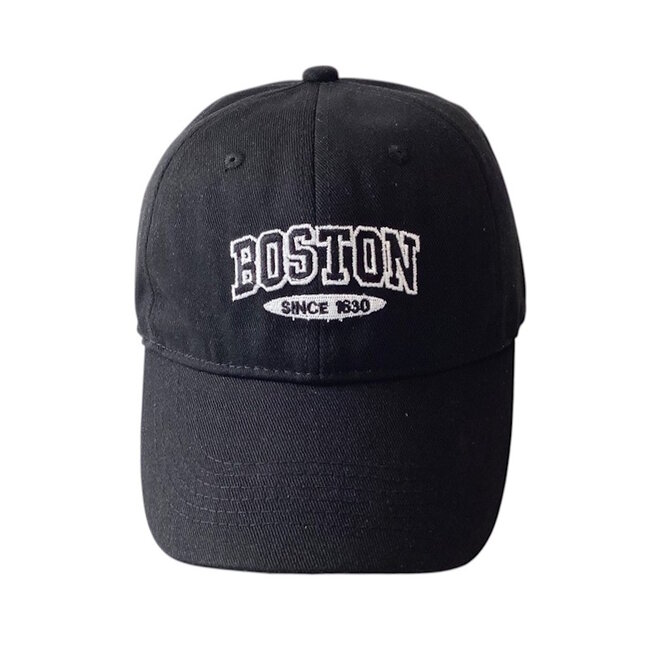 Pet - Boston Zwart | Baseball Cap | Polyester | 56-59 cm