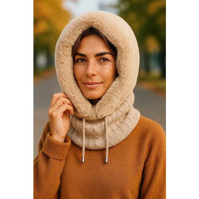 Muts 3-in-1 | Beige | One size | Polyester