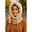 Muts 3-in-1 | Bruin | One size | Polyester