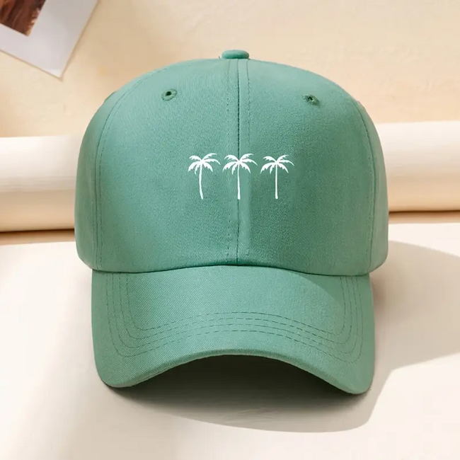 Pet - PALM TREE Groen | Baseball Cap | Polyester | 56-59 cm