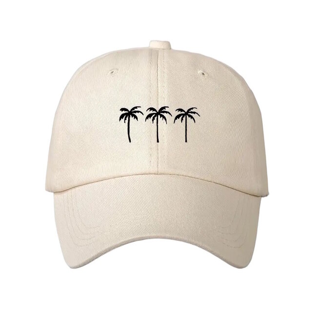 Pet - PALM TREE Beige | Baseball Cap | Polyester | 56-59 cm