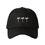 Pet - PALM TREE Zwart | Baseball Cap | Polyester | 56-59 cm
