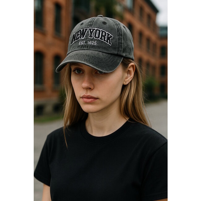 Pet - NEW YORK Bruin | Baseball Cap | Katoen | 56-59 cm