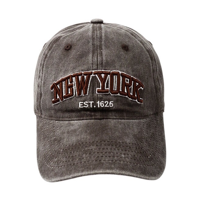 Pet - NEW YORK Bruin | Baseball Cap | Katoen | 56-59 cm