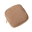 Fashion Favorite Corduroy Mini Make-up Tas - Bruin