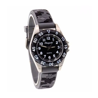 Fashion Favorite Kinderhorloge - Army Grijs/Zwart