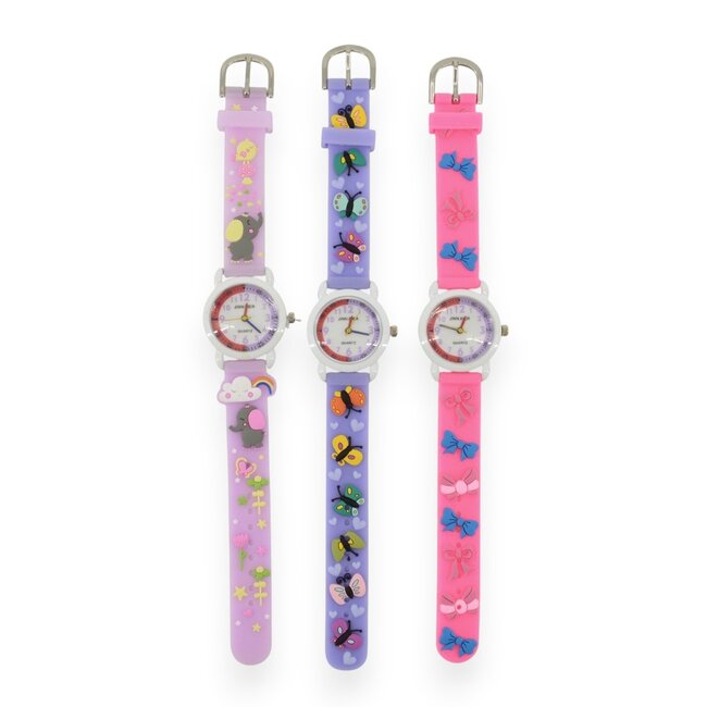 Kinderhorloge - 3D Strikje