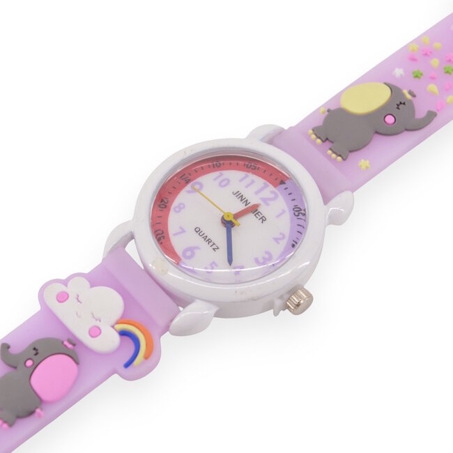 Kinderhorloge - 3D Olifant