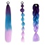 Ombre Extensions - Paars/Blauw/Lila | Lengte 65 cm