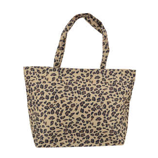 Fashion Favorite Shopper Leopard - Beige