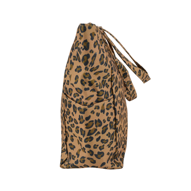 Shopper Leopard - Bruin | 57 x 37 x 17 cm | Canvas