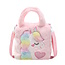 Unicorn Schoudertas - Roze | 23 x 23 x 9 cm | Polyester / Acryl