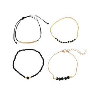 Fashion Favorite Armbandjes Set - Zwart