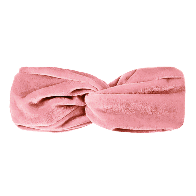 Velvet Haarband Lichtroze | Velours-Suede-Fluweel | Bandana