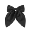 Haarstrik - Bow Zwart | Clipsluiting | 21 x 16, cm