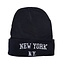 Muts New York - Zwart | Polyacryl | One Size