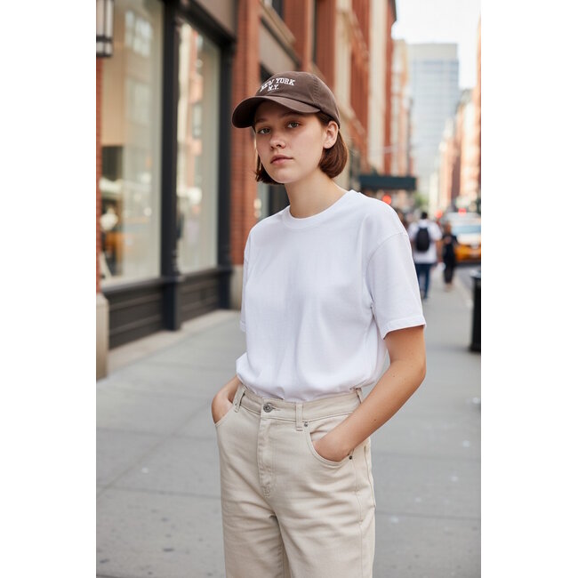 Pet - New York Donkerbruin | Baseball Cap | Katoen | 56-59 cm