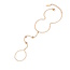 Hand Chain Armband - Ella Gold | 18 + 4 cm | Stainless Steel