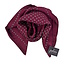 Satijnlook Sjaal - Bordeaux Drop | 65 x 65 cm | Polyester