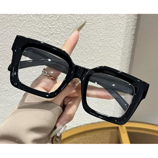 Bold Square Bril - Zwart