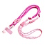 Fashion Favorite Telefoonkoord - Sterretje Fuchsia/Roze