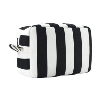 Fashion Favorite Toilettas - Streep Zwart/Wit