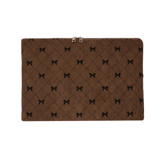 Fashion Favorite Laptop Sleeve - Strik / Bow Bruin