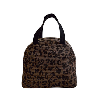 Fashion Favorite Koeltas - Corduroy Bruin Luipaard