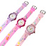 Kinderhorloge - Vlinder Roze