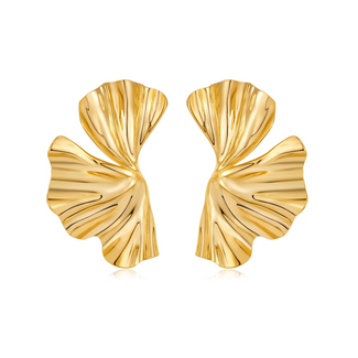 Fashion Favorite Aurelia Wave Oorbellen - Goudkleurig