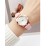 Kinder Horloge - Strass Roze | Kunstleer