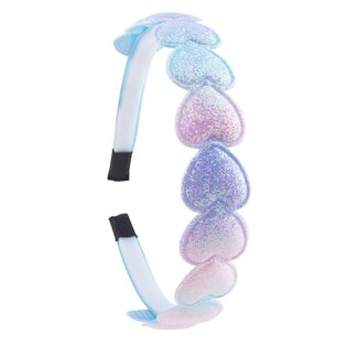 Fashion Favorite Glitter Haarband - Zeemeermin Hart