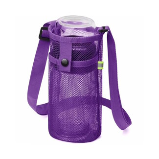 Fashion Favorite Mesh Flessenhouder - Paars
