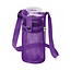 Mesh Flessenhouder - Paars | Schoudertas /Telefoontas | 19,5 x 9 cm