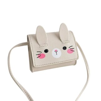 Fashion Favorite Kinder Tasje - Konijn Beige