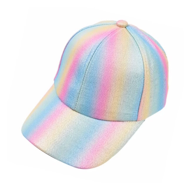 Kinder Pet - Regenboog | Baseball Cap | 54 cm