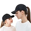 Pet - Uni Zwart | Baseball Cap | Katoen | 55-57 cm