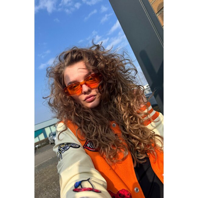 Trendy Zonnebril - Oranje | Fashion Favorite