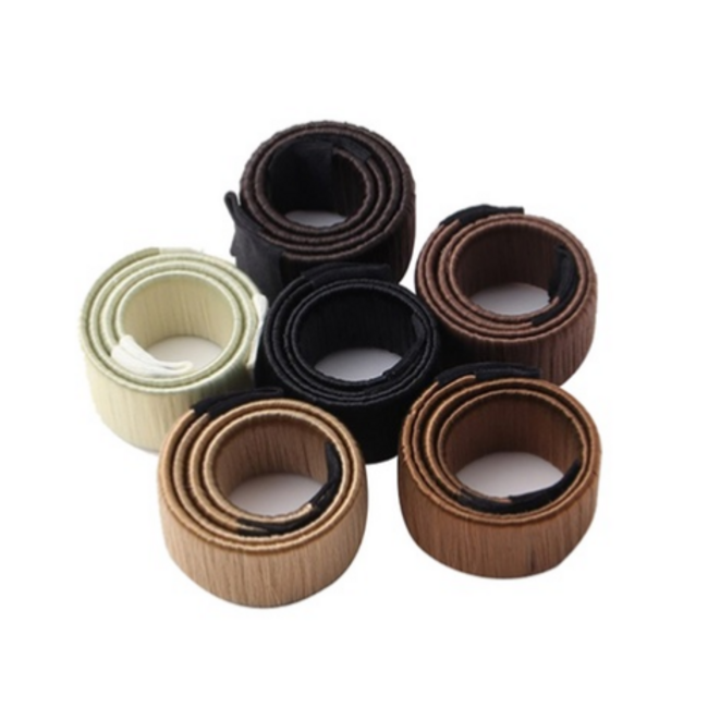 Magic Bun Maker | Set - 2 stuks + Haarelastiek | Blond | Maak De Perfecte Knot