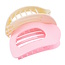 Set 2 stuks Haarclip - Crème/Roze