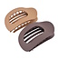 Set 2 stuks Haarclip - Beige/Bruin