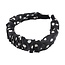 Fashion Favorite Polkadot Haarband - Zwart