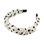 Fashion Favorite Polkadot Haarband - Crème